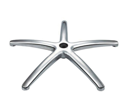 Estrela/ Base Cromada- Alumínio